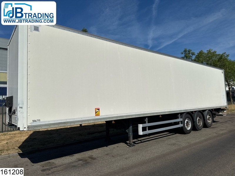 Lecitrailer gesloten bak Dhollandia - Closed box semi-trailer: picture 1 Lecitrailer gesloten bak Dhollandia - Closed box semi-trailer: picture 1