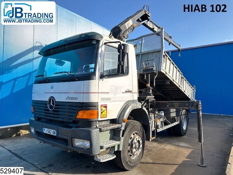 Mercedes-Benz Atego 1828 Manual, Steel Suspension, HIAB - Tipper, Crane truck: picture 1 Mercedes-Benz Atego 1828 Manual, Steel Suspension, HIAB - Tipper, Crane truck: picture 1