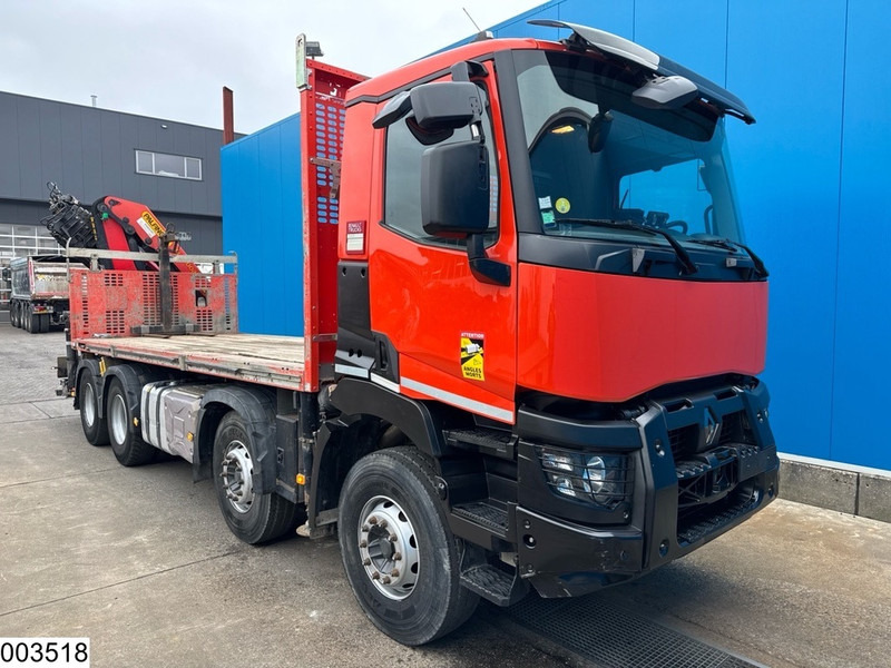 Renault C 430 8x4, EURO 6, Retarder, Palfinger - Dropside/ Flatbed truck, Crane truck: picture 3 Renault C 430 8x4, EURO 6, Retarder, Palfinger - Dropside/ Flatbed truck, Crane truck: picture 3