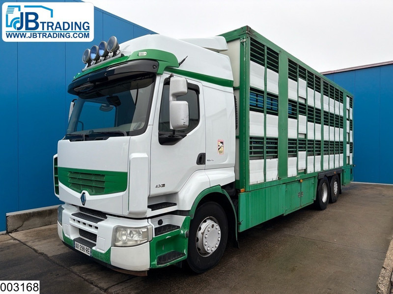 Renault Premium 430 Dxi 6x2, EURO 5, PTO, livestock trailer with 3 decks - Livestock truck: picture 1 Renault Premium 430 Dxi 6x2, EURO 5, PTO, livestock trailer with 3 decks - Livestock truck: picture 1