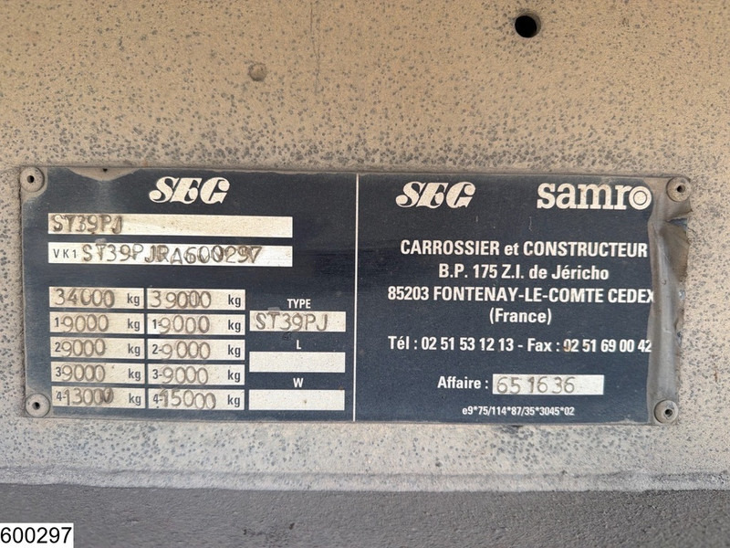 Samro gesloten bak - Closed box semi-trailer: picture 4 Samro gesloten bak - Closed box semi-trailer: picture 4