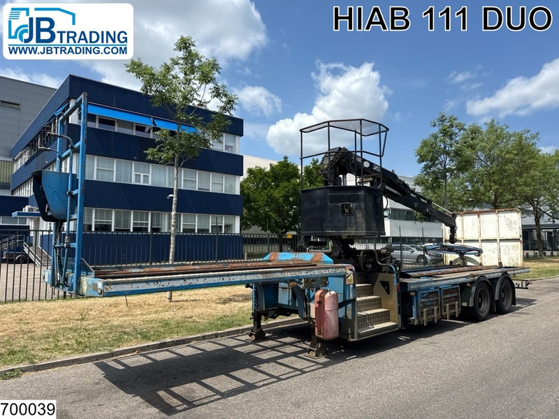 Samro open laadbak Hiab - Dropside/ Flatbed semi-trailer: picture 1 Samro open laadbak Hiab - Dropside/ Flatbed semi-trailer: picture 1
