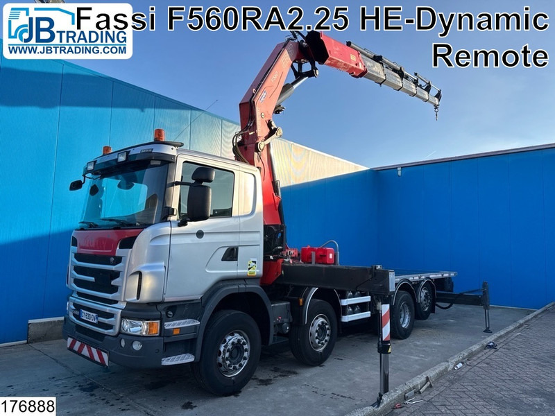 Scania G 440 8x2, EURO 5, Fassi, Retarder, Remote - Dropside/ Flatbed truck, Crane truck: picture 1 Scania G 440 8x2, EURO 5, Fassi, Retarder, Remote - Dropside/ Flatbed truck, Crane truck: picture 1