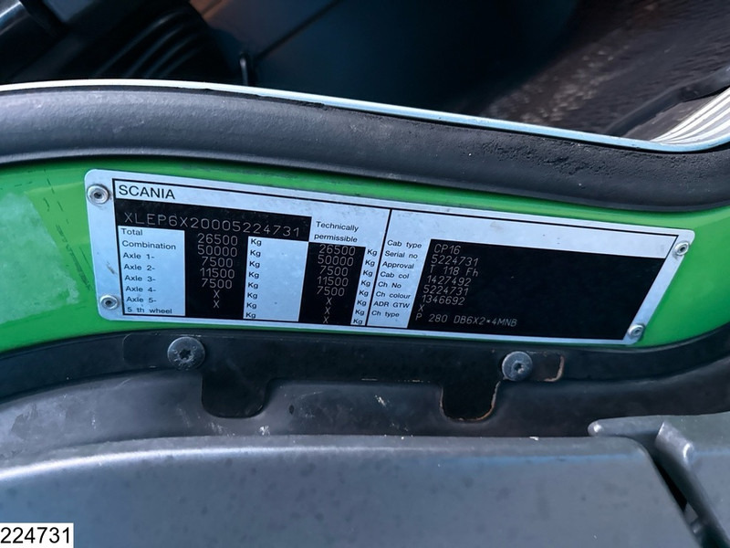 Garbage truck Scania P 280 6x2, EURO 5: picture 11