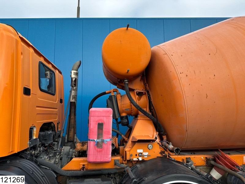 Concrete mixer truck Scania P 380 8X4, Manual, Steel suspension, Stetter 8M3: picture 14