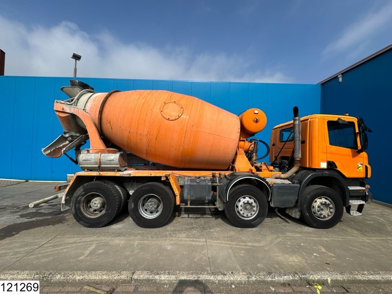 Concrete mixer truck Scania P 380 8X4, Manual, Steel suspension, Stetter 8M3: picture 16