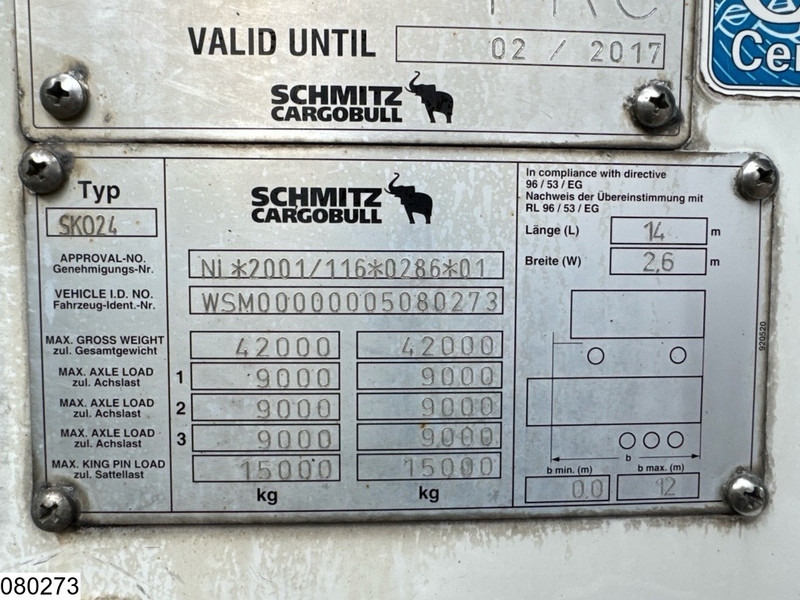 Schmitz Cargobull Koel vries Carrier Vector 1550 - Refrigerator semi-trailer: picture 4 Schmitz Cargobull Koel vries Carrier Vector 1550 - Refrigerator semi-trailer: picture 4