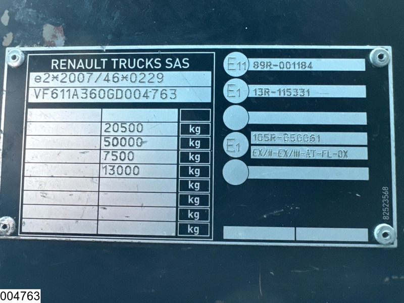 Tractor unit Renault T 440 EURO 6, ADR, PTO: picture 10