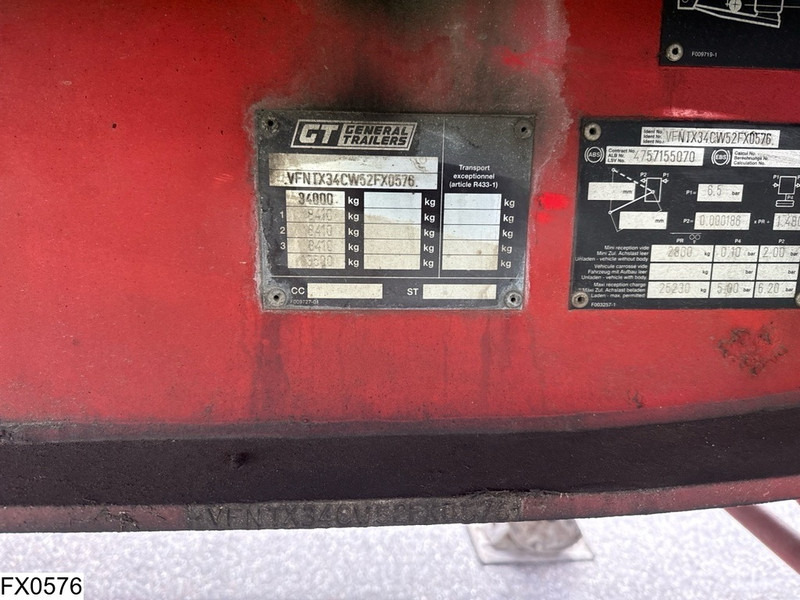 Trailor open laadbak Kennis 16000 - Dropside/ Flatbed semi-trailer: picture 5 Trailor open laadbak Kennis 16000 - Dropside/ Flatbed semi-trailer: picture 5