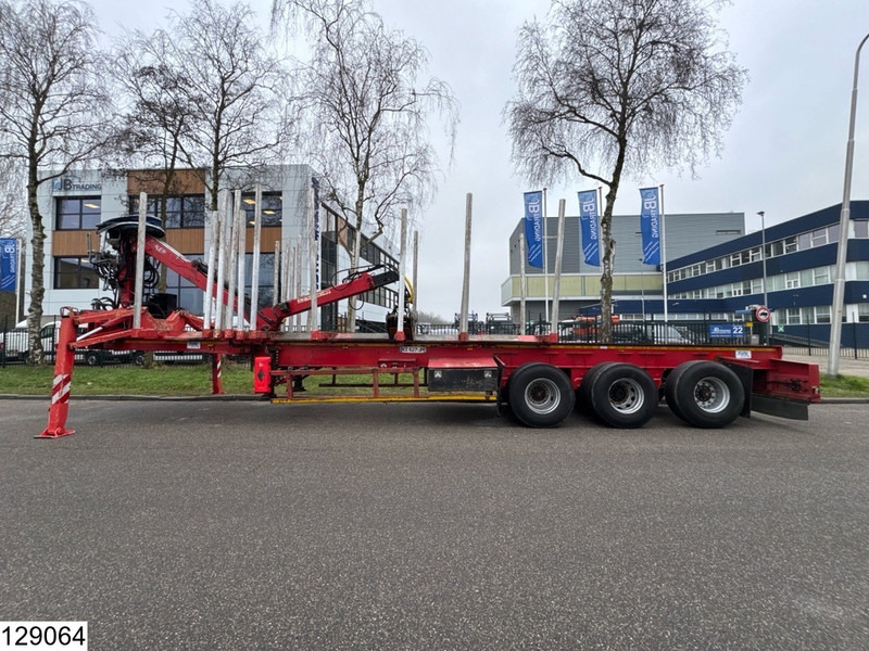 Trax Chassis Timber transport, Kesla 2014 - Logging semi-trailer: picture 2 Trax Chassis Timber transport, Kesla 2014 - Logging semi-trailer: picture 2