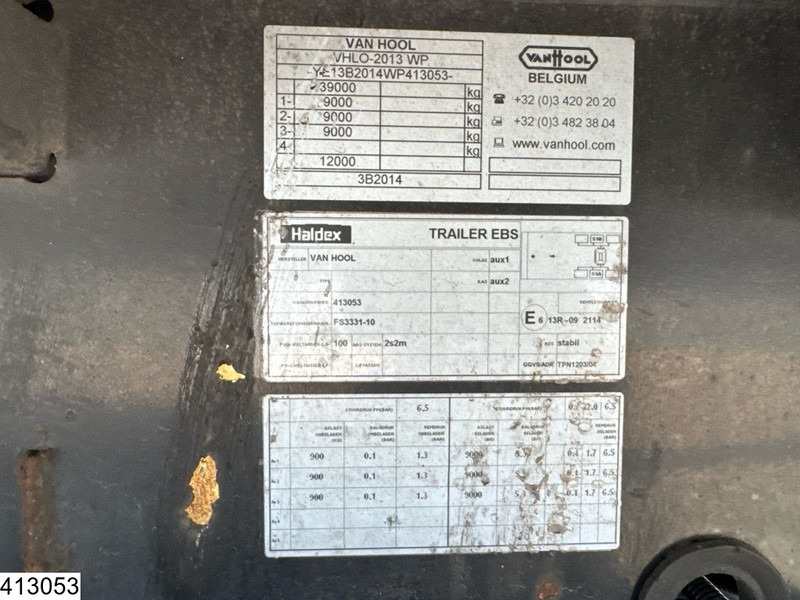 Van Hool gesloten bak - Closed box semi-trailer: picture 4 Van Hool gesloten bak - Closed box semi-trailer: picture 4