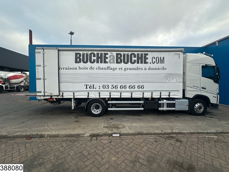 Curtainsider truck Volvo FH 460 EURO 6, LNG, Standairco, Dhollandia: picture 14