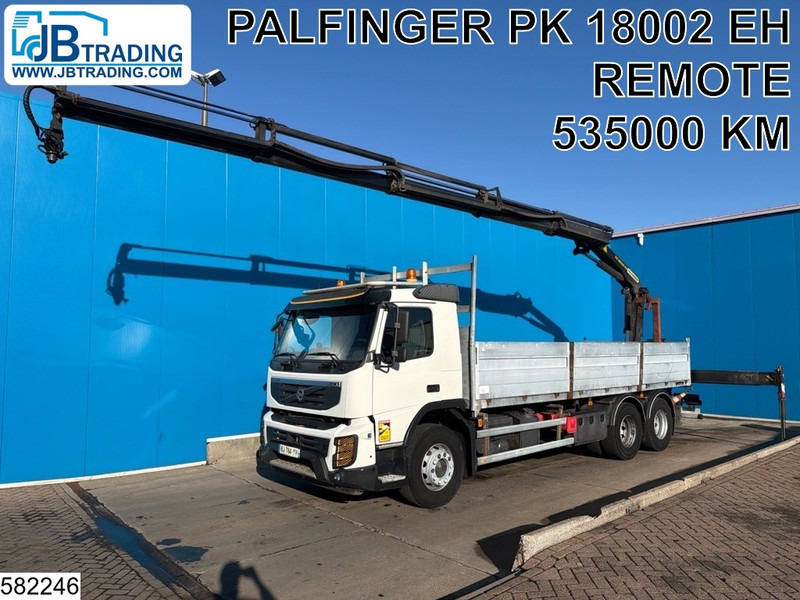 Volvo FMX 370 6x4, EURO 5, Palfinger, Remote - Dropside/ Flatbed truck, Crane truck: picture 1 Volvo FMX 370 6x4, EURO 5, Palfinger, Remote - Dropside/ Flatbed truck, Crane truck: picture 1