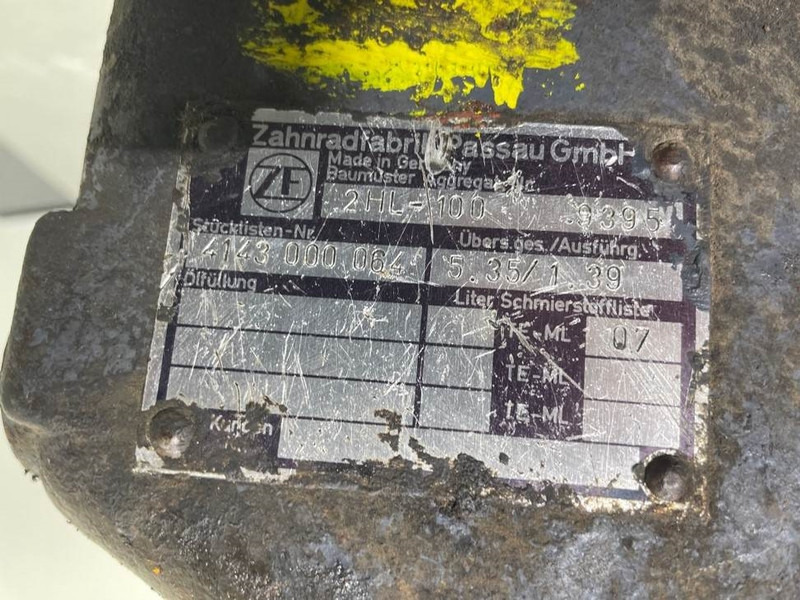 Gearbox for Construction machinery Furukawa W725LS-ZF 2HL-100-Transmission/Getriebe: picture 9