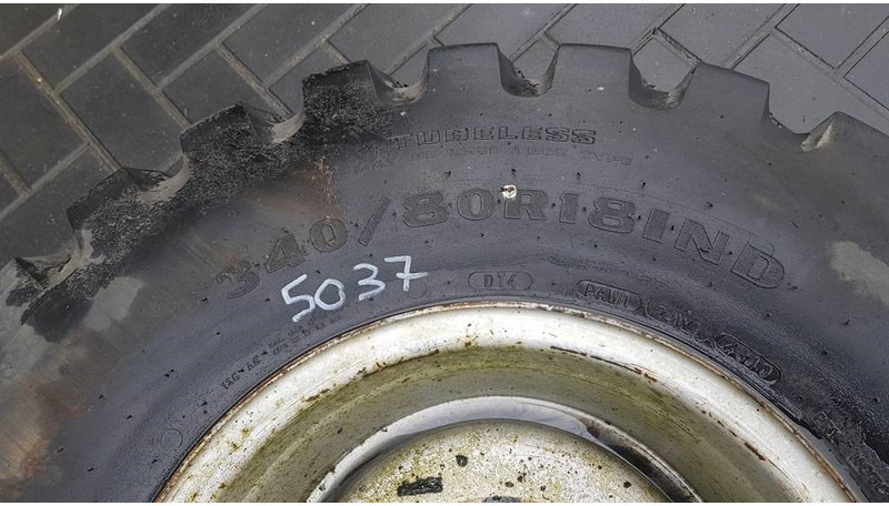 Goodyear 340/80-R18 IND - Tyre/Reifen/Band - Wheels and tires for Construction machinery: picture 3 Goodyear 340/80-R18 IND - Tyre/Reifen/Band - Wheels and tires for Construction machinery: picture 3