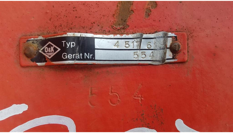 O & K 4517615 - O&K L 35 - Axle/Achse/As - Axle and parts for Construction machinery: picture 5 O & K 4517615 - O&K L 35 - Axle/Achse/As - Axle and parts for Construction machinery: picture 5