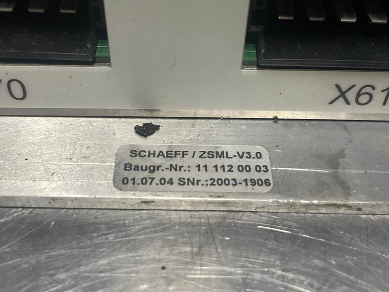 Terex Schaeff 5322000003-ZSML-V3.0-Control box/Steuermodul - Electrical system for Construction machinery: picture 4 Terex Schaeff 5322000003-ZSML-V3.0-Control box/Steuermodul - Electrical system for Construction machinery: picture 4