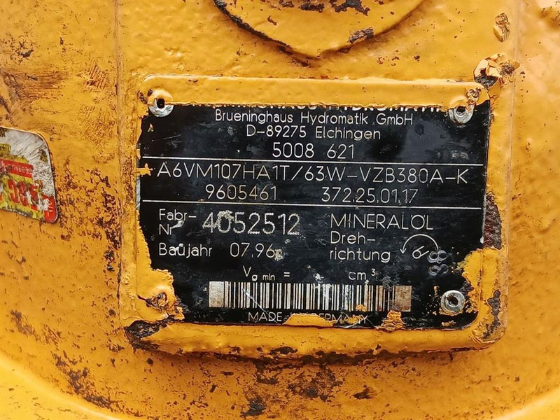 Zeppelin ZM15-Hydromatik A6VM107HA1T-Drive motor/Fahrmotor - Hydraulics for Construction machinery: picture 5 Zeppelin ZM15-Hydromatik A6VM107HA1T-Drive motor/Fahrmotor - Hydraulics for Construction machinery: picture 5