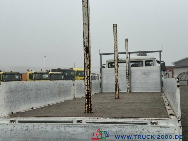 Dropside/ Flatbed truck MAN 10.163 Lange Pritsche 7.10m 3 Sitzer Nur 217TKM: picture 6