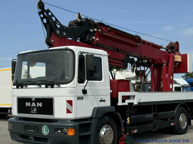 Mobile crane MAN 18.260 Cormach Dachdeck- Montagekran 35m + Winde: picture 8