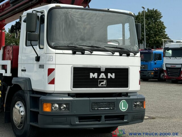Mobile crane MAN 18.260 Cormach Dachdeck- Montagekran 35m + Winde: picture 9