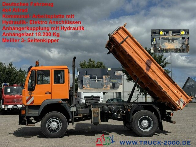 MAN LE 18.280 4x4 Winterdienst- Kommunalplatte + AHK - Tipper: picture 1 MAN LE 18.280 4x4 Winterdienst- Kommunalplatte + AHK - Tipper: picture 1