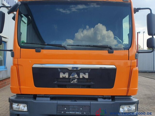 Dropside/ Flatbed truck, Crane truck MAN TGL 12.250 Kran PK11001 7.6 m = 1.24 to. 2 x AHK: picture 6
