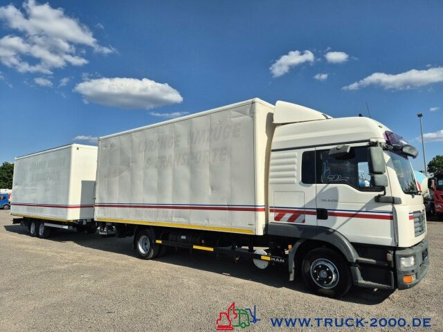 MAN TGL 8.210 Möbel Komplettzug Klima 4,5t. Nutzlast - Curtainsider truck: picture 2 MAN TGL 8.210 Möbel Komplettzug Klima 4,5t. Nutzlast - Curtainsider truck: picture 2