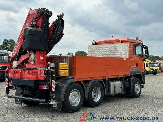 Dropside/ Flatbed truck, Crane truck MAN TGS 28.480 6x4H FASSI F365 8m4t AHK41t Lenkachse: picture 15