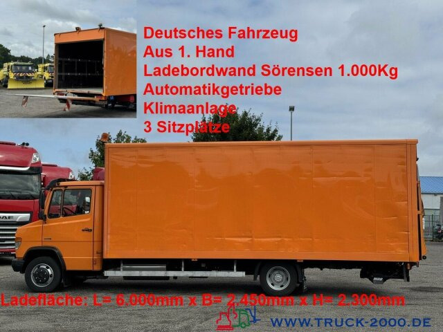 Mercedes-Benz 816 Vario Automatikgetriebe LBW 1.000Kg 3Sitze - Box van: picture 1 Mercedes-Benz 816 Vario Automatikgetriebe LBW 1.000Kg 3Sitze - Box van: picture 1