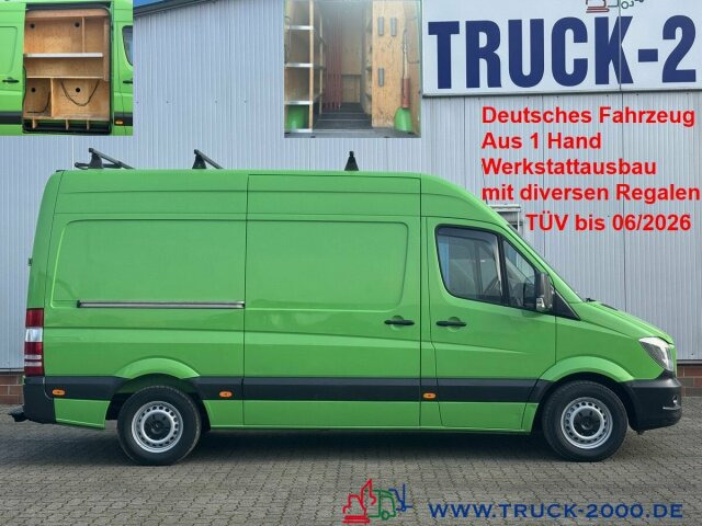 Mercedes-Benz Sprinter 316 Hoch + Lang + Werkstattausbau + AHK - Panel van: picture 1 Mercedes-Benz Sprinter 316 Hoch + Lang + Werkstattausbau + AHK - Panel van: picture 1