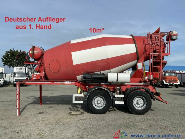 Stetter AM 10m³ FHAC Betonmischer/Concrete mixer - Concrete mixer semi-trailer: picture 1 Stetter AM 10m³ FHAC Betonmischer/Concrete mixer - Concrete mixer semi-trailer: picture 1