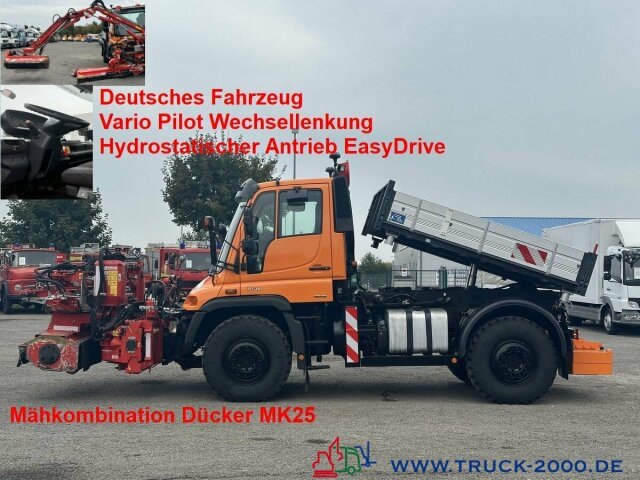 Unimog U 500 Vario Pilot EasyDrive Mähkombi Dücker MK25 - Tipper: picture 1 Unimog U 500 Vario Pilot EasyDrive Mähkombi Dücker MK25 - Tipper: picture 1