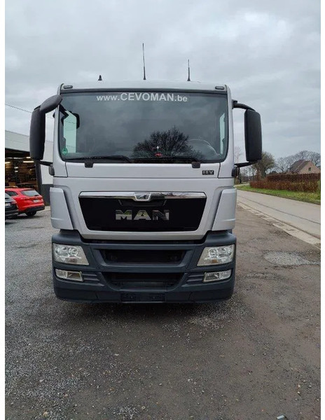 Hook lift truck, Crane truck MAN TGS 26.320 Container Multilift + Kraan Palfinger PK16502: picture 11