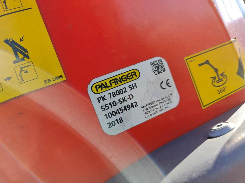 Mercedes-Benz Actros 4151 V8 8x4 Dakdekkerskraan / montagekran Palfinger PK78002 - Crane truck: picture 5 Mercedes-Benz Actros 4151 V8 8x4 Dakdekkerskraan / montagekran Palfinger PK78002 - Crane truck: picture 5