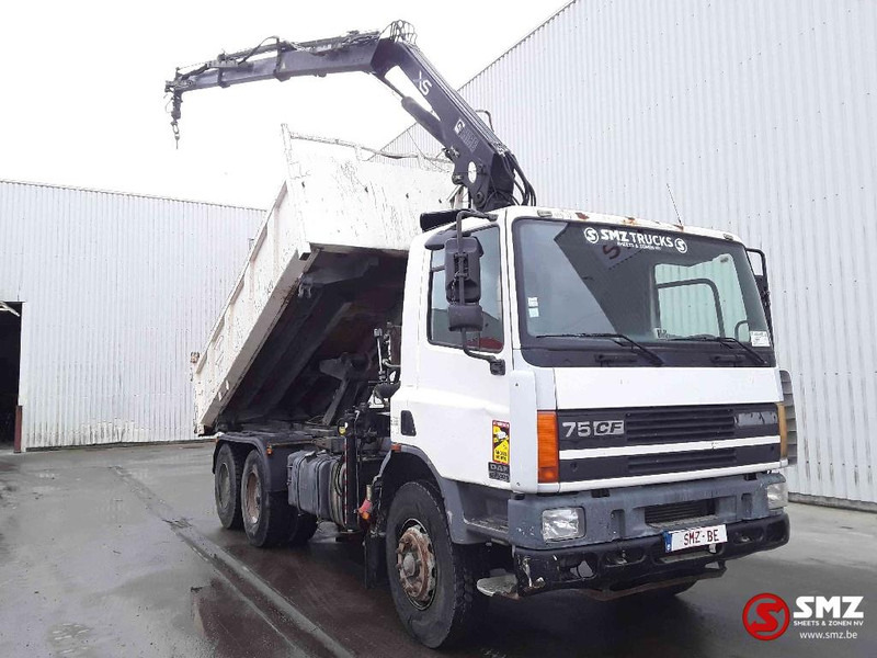 DAF 75 CF 320 haib 144 2 - Tipper, Crane truck: picture 1 DAF 75 CF 320 haib 144 2 - Tipper, Crane truck: picture 1