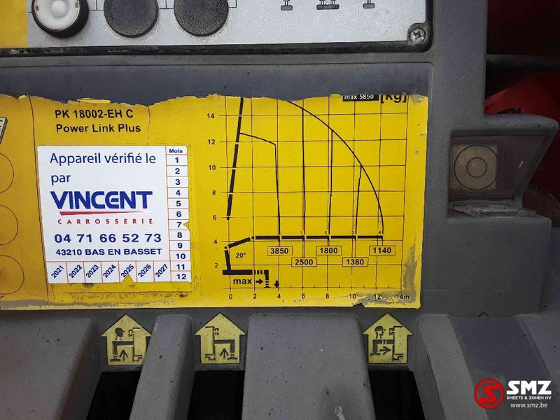 Dropside/ Flatbed truck, Crane truck Renault Kerax 380: picture 11