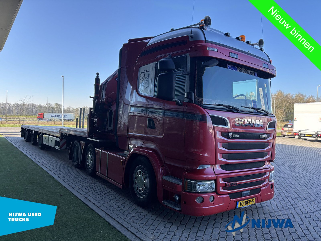 Scania R450 6x2 I.C.M Vogelzang met HIAB 60 ton meter k - Tractor unit: picture 2 Scania R450 6x2 I.C.M Vogelzang met HIAB 60 ton meter k - Tractor unit: picture 2