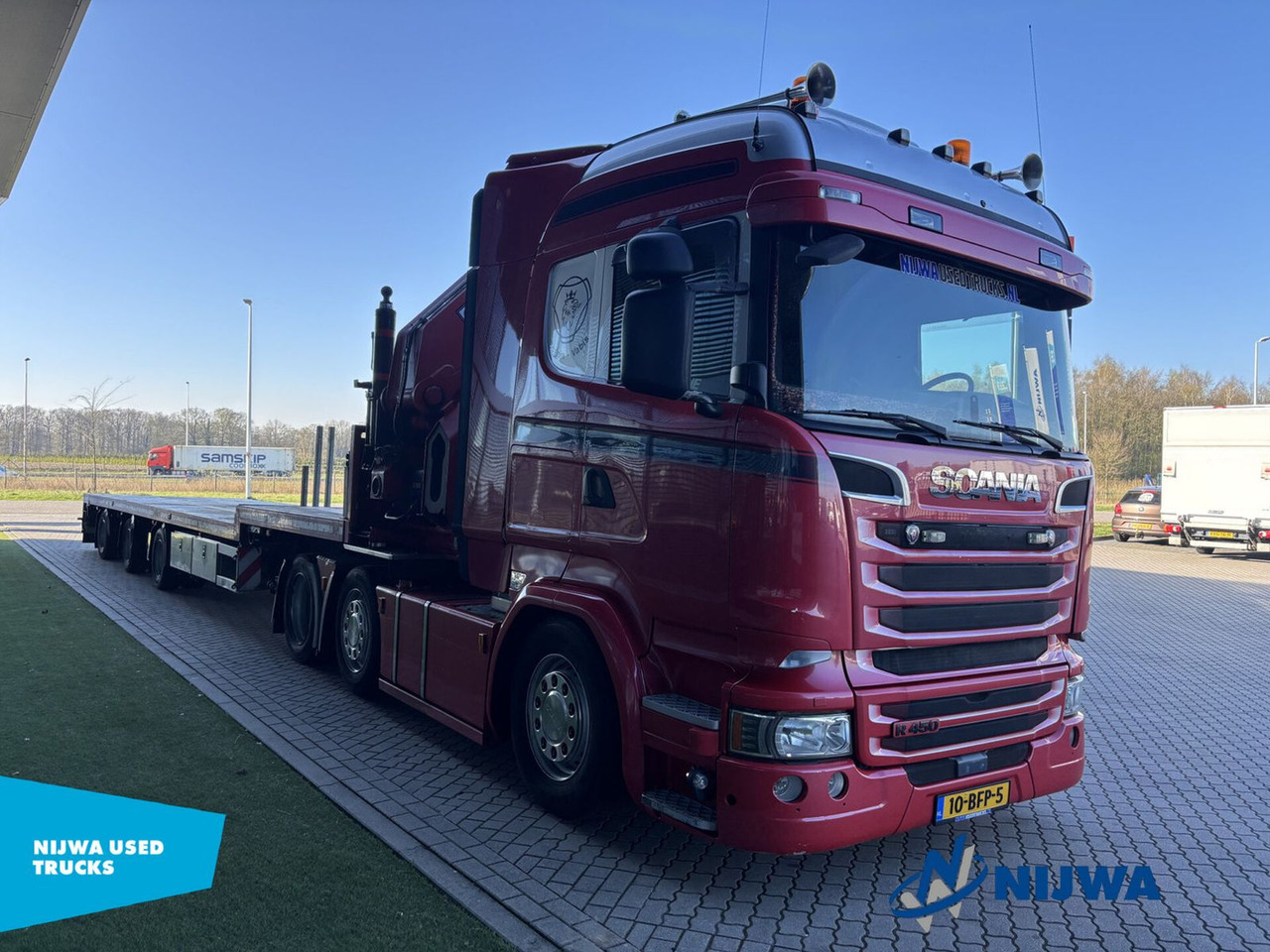 Scania R450 6x2 I.C.M Vogelzang met HIAB 60 ton meter k - Tractor unit: picture 2 Scania R450 6x2 I.C.M Vogelzang met HIAB 60 ton meter k - Tractor unit: picture 2