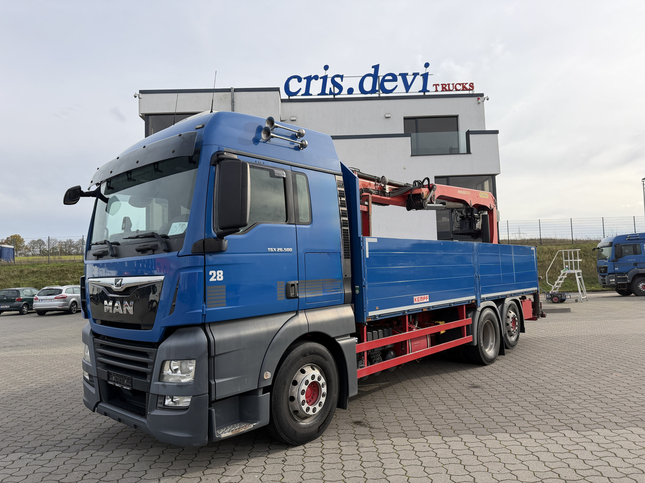 MAN TGX 26.500 6x2 Palfinger 18001 SLD 3 Baustoff - Crane truck, Dropside/ Flatbed truck: picture 1 MAN TGX 26.500 6x2 Palfinger 18001 SLD 3 Baustoff - Crane truck, Dropside/ Flatbed truck: picture 1