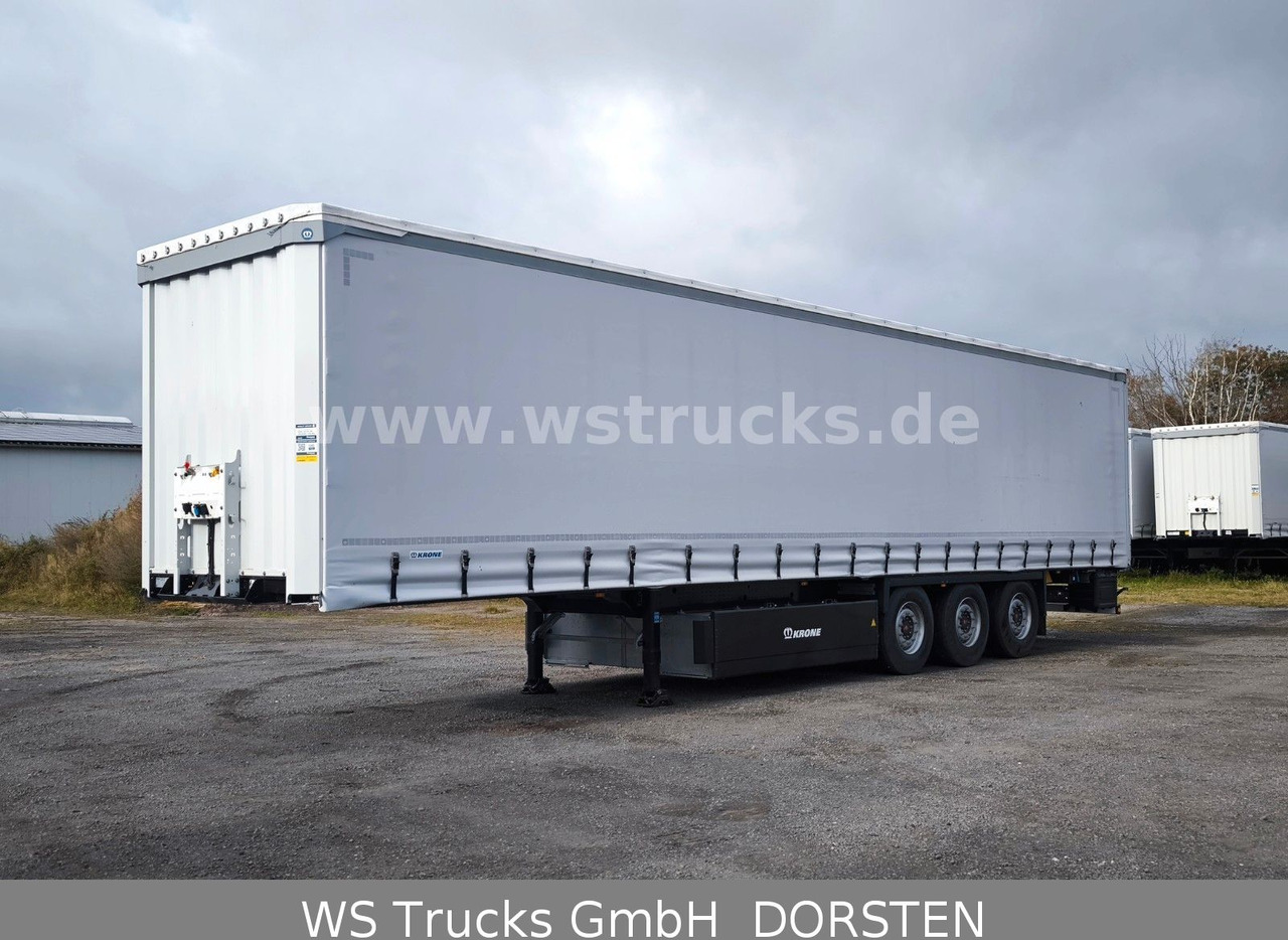 Krone Planauflieger SDP 27  Edscha - Curtainsider semi-trailer: picture 1 Krone Planauflieger SDP 27  Edscha - Curtainsider semi-trailer: picture 1