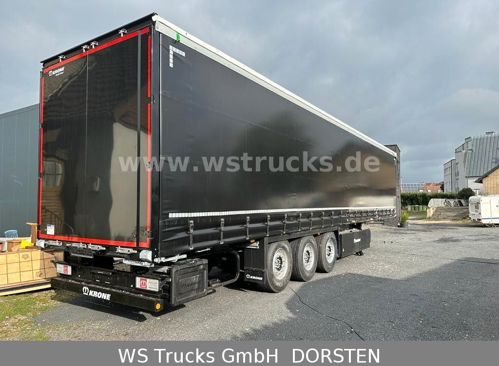 Krone Planauflieger SDP 27 Edscha, Rungen - Curtainsider semi-trailer: picture 3 Krone Planauflieger SDP 27 Edscha, Rungen - Curtainsider semi-trailer: picture 3