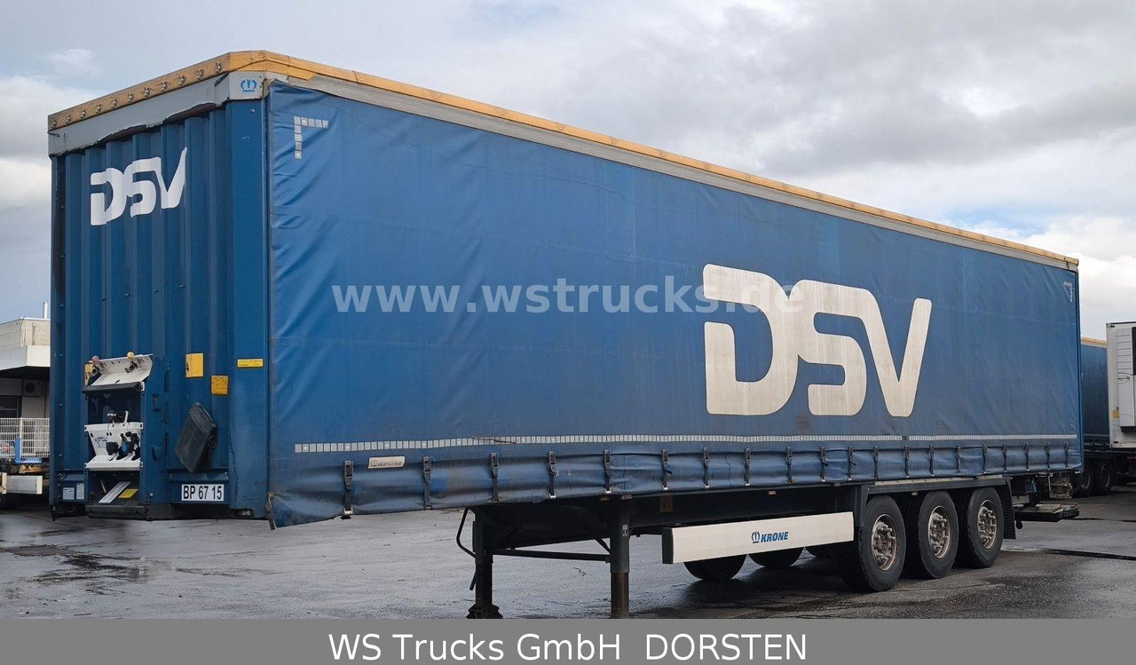 Krone SD 27 Planauflieger mit Edscha | ABS, EBS, XL - Curtainsider semi-trailer: picture 2 Krone SD 27 Planauflieger mit Edscha | ABS, EBS, XL - Curtainsider semi-trailer: picture 2