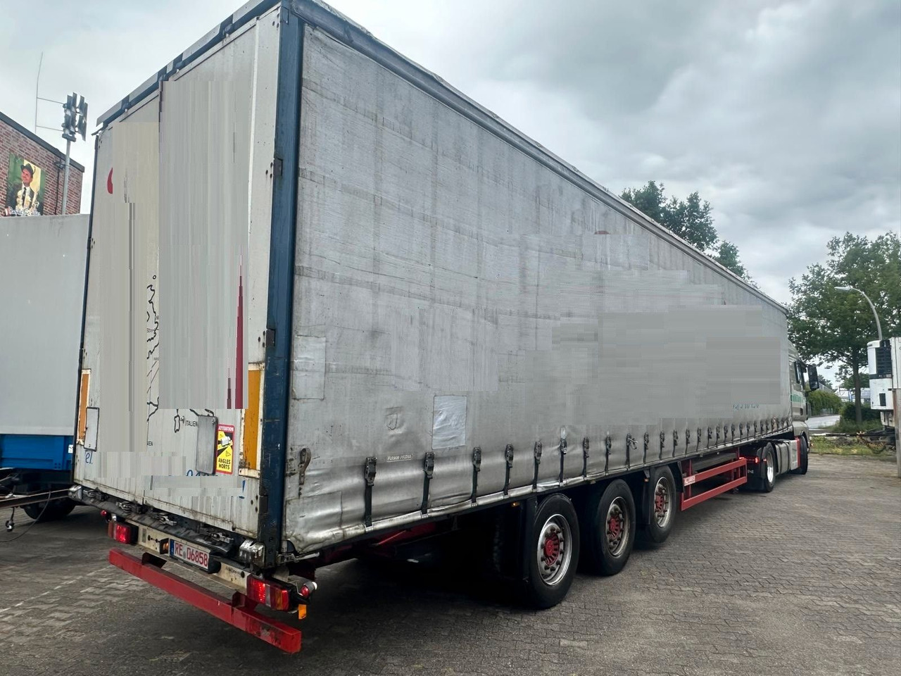 Krone SDP27 Profiliner Edscher XL , SAF Scheibenbre - Curtainsider semi-trailer: picture 2 Krone SDP27 Profiliner Edscher XL , SAF Scheibenbre - Curtainsider semi-trailer: picture 2