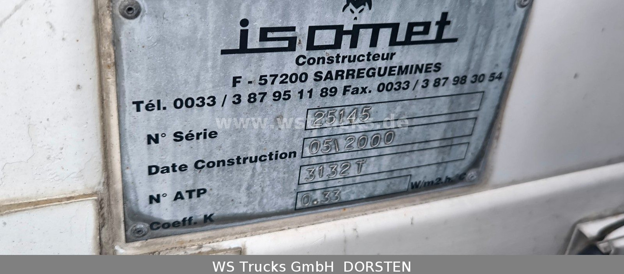 MAN 18.340 Isomet Rohrbahn ( ohne Kühlmaschine ) - Refrigerator truck: picture 4 MAN 18.340 Isomet Rohrbahn ( ohne Kühlmaschine ) - Refrigerator truck: picture 4