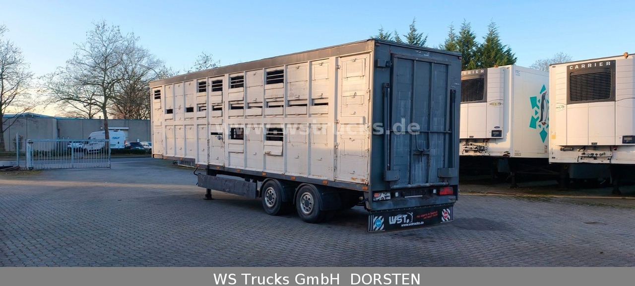 Livestock semi-trailer Menke-Janzen 2 Stock Viehauflieger | Spindel: picture 6