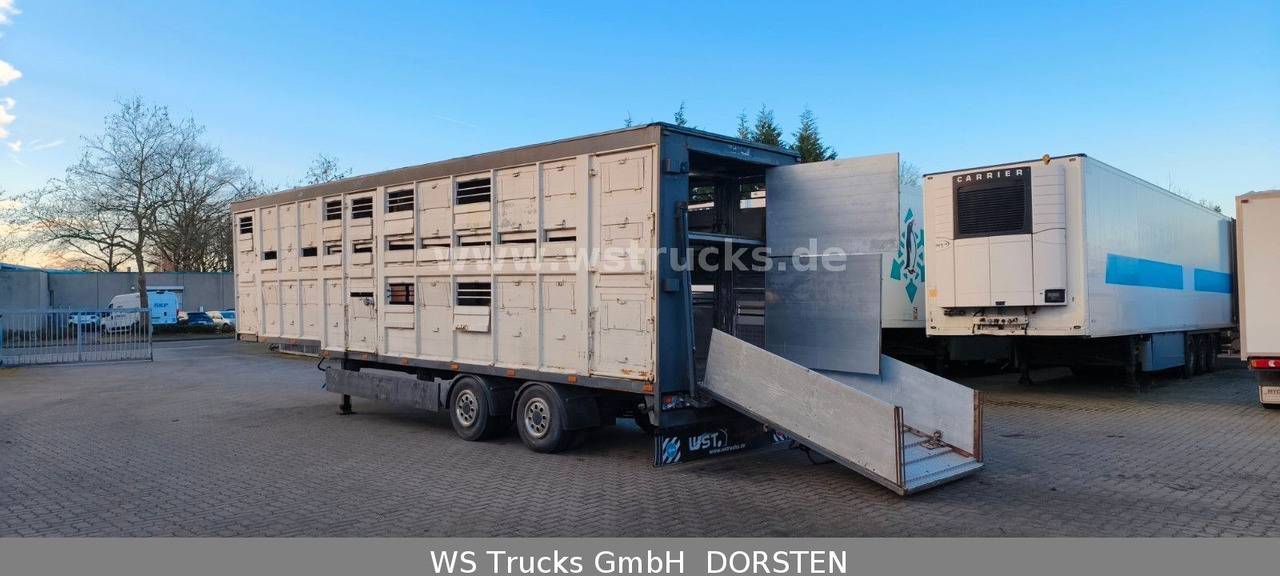 Livestock semi-trailer Menke-Janzen 2 Stock Viehauflieger | Spindel: picture 7
