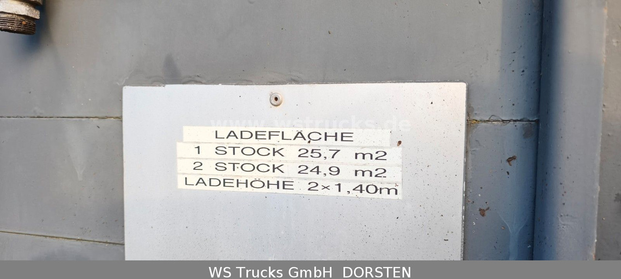 Livestock semi-trailer Menke-Janzen 2 Stock Viehauflieger | Spindel: picture 19