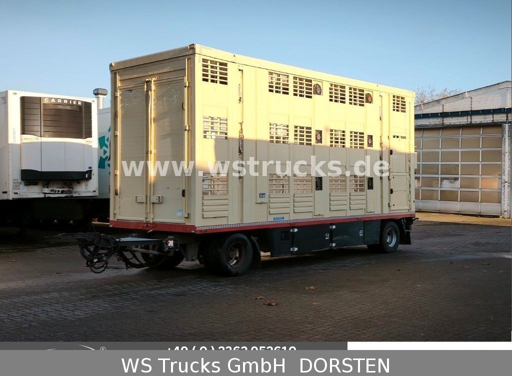Menke-Janzen 3Stock Viehanhänger | Hubdach |Vollalu |Aggregat - Livestock trailer: picture 1 Menke-Janzen 3Stock Viehanhänger | Hubdach |Vollalu |Aggregat - Livestock trailer: picture 1