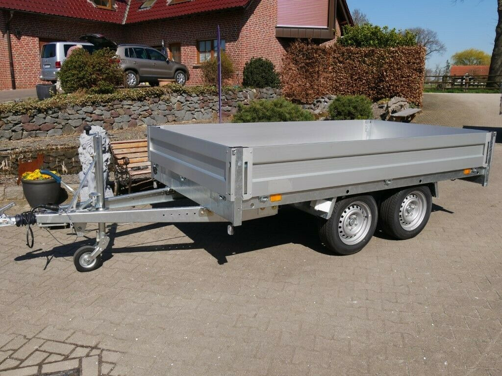 New Dropside/ Flatbed trailer WST Edition Pritschenhochlader Tandem NEU: picture 1
